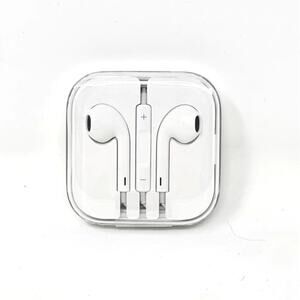 [Apple] White Wired Earpod 3.5mm Headphone Plug NEW